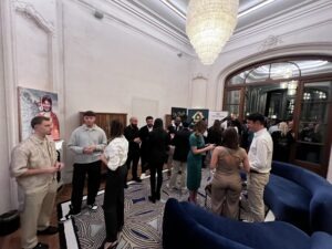 Loumière à la soirée prestigieuse du LPGI à Bruxelles